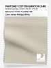 Product image 1 of the product “PANTONE® COTTON SWATCH CARD 11-0105 TCX Antique White ”
