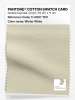Product image 1 of the product “PANTONE® COTTON SWATCH CARD 11-0507 TCX Winter White ”