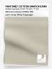 Product image 1 of the product “PANTONE® COTTON SWATCH CARD 12-0104 TCX White Asparagus ”