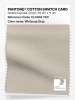 Product image 1 of the product “PANTONE® COTTON SWATCH CARD 12-0304 TCX Whitecap Gray ”