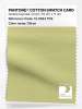 Product image 1 of the product “PANTONE® COTTON SWATCH CARD 12-0524 TCX Citron ”