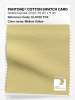 Product image 1 of the product “PANTONE® COTTON SWATCH CARD 12-0720 TCX Mellow Yellow ”