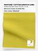 Product image 1 of the product “PANTONE® COTTON SWATCH CARD 12-0735 TCX Yellowtail ”