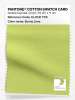 Product image 1 of the product “PANTONE® COTTON SWATCH CARD 12-0741 TCX Sunny Lime ”