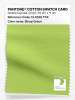 Product image 1 of the product “PANTONE® COTTON SWATCH CARD 13-0535 TCX Sharp Green ”