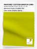 Product image 1 of the product “PANTONE® COTTON SWATCH CARD 13-0650 TCX Sulphur Spring ”
