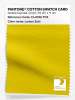 Product image 1 of the product “PANTONE® COTTON SWATCH CARD 13-0756 TCX Lemon Zest ”