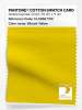 Product image 1 of the product “PANTONE® COTTON SWATCH CARD 13-0858 TCX Vibrant Yellow ”