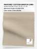 Product image 1 of the product “PANTONE® COTTON SWATCH CARD 13-1006 TCX Crème Brûlée ”