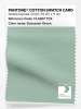 Product image 1 of the product “PANTONE® COTTON SWATCH CARD 13-5907 TCX Gossamer Green ”