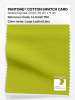 Artikelbild 1 des Artikels “PANTONE® COTTON SWATCH CARD 14-0440 TCX Large Leafed Lime “