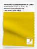 Product image 1 of the product “PANTONE® COTTON SWATCH CARD 14-0760 TCX Cyber Yellow ”