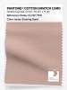 Product image 1 of the product “PANTONE® COTTON SWATCH CARD 14-1311 TCX Evening Sand ”