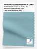 Product image 1 of the product “PANTONE® COTTON SWATCH CARD 14-4512 TCX Porcelain Blue ”