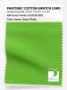 Artikelbild 1 des Artikels “PANTONE® COTTON SWATCH CARD 15-0146 TCX Green Flash “