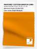 Product image 1 of the product “PANTONE® COTTON SWATCH CARD 15-1164 TCX Bright Marigold ”