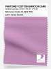 Product image 1 of the product “PANTONE® COTTON SWATCH CARD 15-3214 TCX Orchid ”