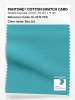 Product image 1 of the product “PANTONE® COTTON SWATCH CARD 15-4713 TCX Sea Jet ”