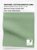 Product image 1 of the product “PANTONE® COTTON SWATCH CARD 15-6317 TCX Quiet Green ”