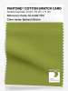 Product image 1 of the product “PANTONE® COTTON SWATCH CARD 16-0439 TCX Spinach Green ”