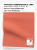Product image 1 of the product “PANTONE® COTTON SWATCH CARD 16-1544 TCX Persimmon ”