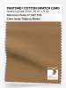 Product image 1 of the product “PANTONE® COTTON SWATCH CARD 17-1327 TCX Tobacco Brown ”