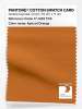 Product image 1 of the product “PANTONE® COTTON SWATCH CARD 17-1353 TCX Apricot Orange ”