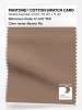 Product image 1 of the product “PANTONE® COTTON SWATCH CARD 17-1417 TCX Beaver Fur ”