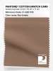 Product image 1 of the product “PANTONE® COTTON SWATCH CARD 17-1422 TCX Raw Umber ”