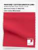 Product image 1 of the product “PANTONE® COTTON SWATCH CARD 17-1663 TCX Bittersweet ”