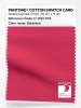 Product image 1 of the product “PANTONE® COTTON SWATCH CARD 17-1753 TCX Geranium ”