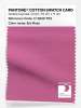 Product image 1 of the product “PANTONE® COTTON SWATCH CARD 17-2520 TCX Ibis Rose ”