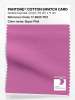 Product image 1 of the product “PANTONE® COTTON SWATCH CARD 17-2625 TCX Super Pink ”
