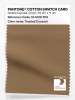 Product image 1 of the product “PANTONE® COTTON SWATCH CARD 18-1029 TCX Toasted Coconut ”