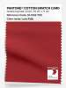 Product image 1 of the product “PANTONE® COTTON SWATCH CARD 18-1552 TCX Lava Falls ”
