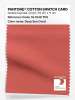 Product image 1 of the product “PANTONE® COTTON SWATCH CARD 18-1649 TCX Deep Sea Coral ”