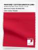 Product image 1 of the product “PANTONE® COTTON SWATCH CARD 18-1660 TCX Tomato ”