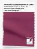 Product image 1 of the product “PANTONE® COTTON SWATCH CARD 18-2027 TCX Beaujolais ”
