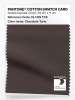 Product image 1 of the product “PANTONE® COTTON SWATCH CARD 19-1109 TCX Chocolate Torte ”