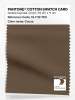Product image 1 of the product “PANTONE® COTTON SWATCH CARD 19-1119 TCX Cocoa ”