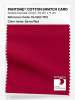 Artikelbild 1 des Artikels “PANTONE® COTTON SWATCH CARD 19-1554 TCX Savvy Red “