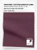 Product image 1 of the product “PANTONE® COTTON SWATCH CARD 19-1718 TCX Fig ”