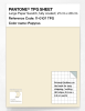 Artikelbild 1 des Artikels “PANTONE® TPG SHEET 11-0107 TPG Papyrus “