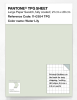 Product image 1 of the product “PANTONE® TPG SHEET 11-0304 TPG Water Lily ”