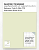 Product image 1 of the product “PANTONE® TPG SHEET 11-0410 TPG Sylvan Green ”