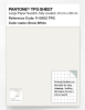 Product image 1 of the product “PANTONE® TPG SHEET 11-0602 TPG Snow White ”