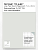Product image 1 of the product “PANTONE® TPG SHEET 11-4303 TPG Mystic Blue ”