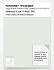 Product image 1 of the product “PANTONE® TPG SHEET 11-4802 TPG Summer Shower ”