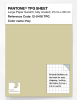 Product image 1 of the product “PANTONE® TPG SHEET 12-0418 TPG Hay ”