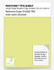 Product image 1 of the product “PANTONE® TPG SHEET 12-0530 TPG Charlock ”